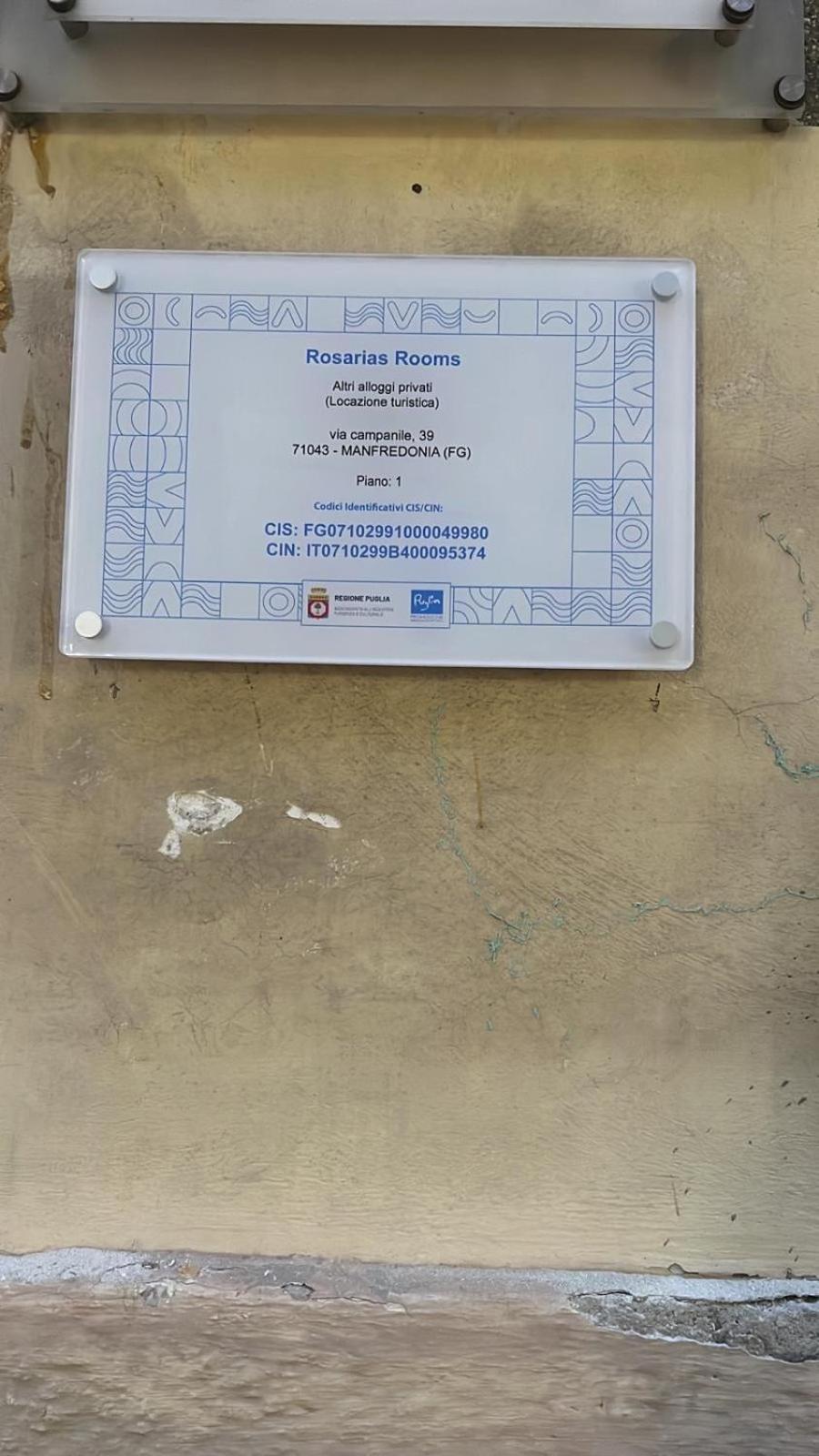 Rosarias Rooms Manfredonia Exteriér fotografie